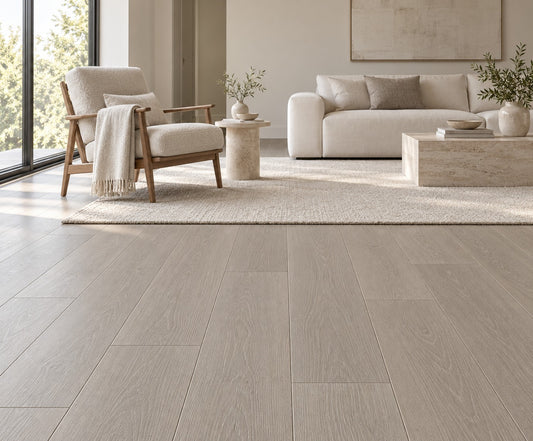 Bay View luxury laminate installed in a living room