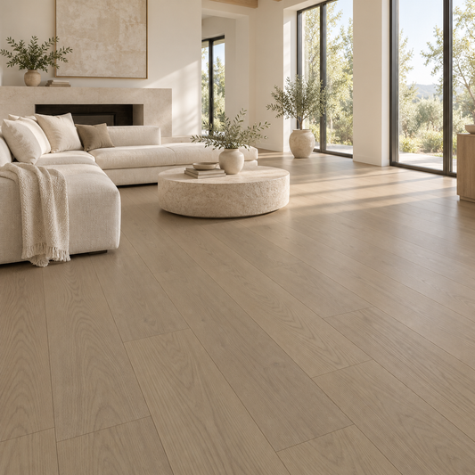 Finland engineered hardwood installed in a living room