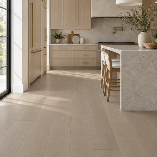 Arlington luxury vinyl plank installed in a modern kitchen