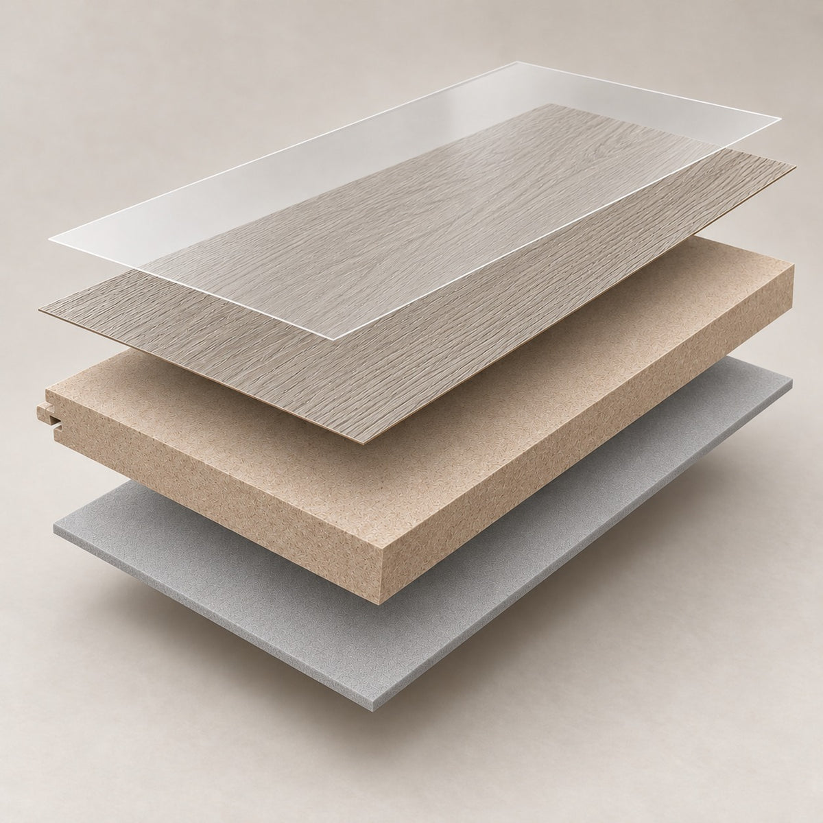 Bay View luxury laminate plank construction