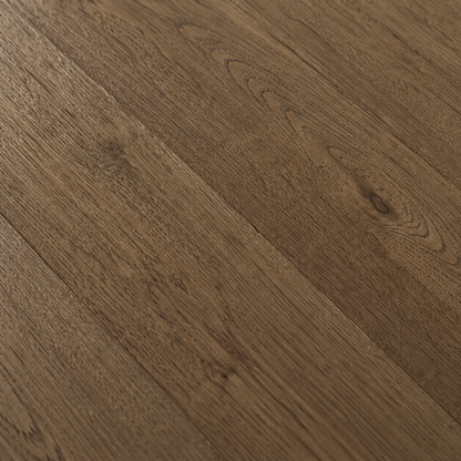 Camel engineered hardwood grain and finish close-up