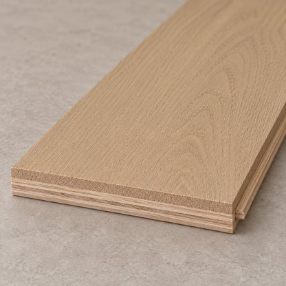 Harvard engineered hardwood plank construction